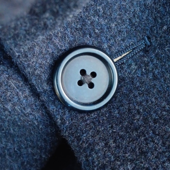 JOSEPH ABBOUD FOR NORDSTROM MEN'S PURE WOOL FULL LENGTH LUXURY OVERCOAT (CANADA) - Picture 11 of 17